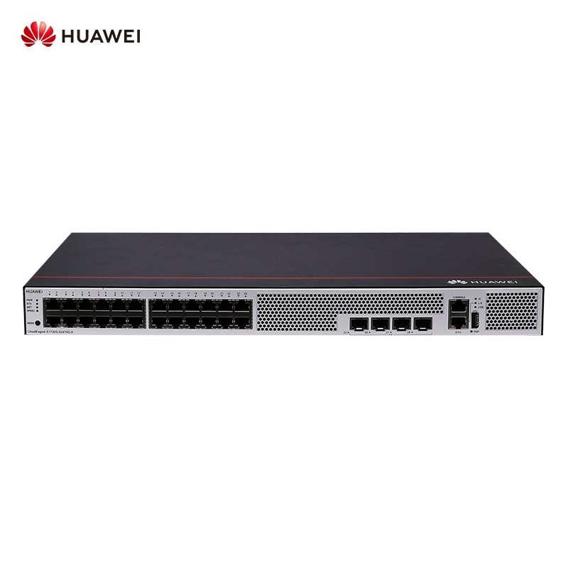华为（HUAWEI）企业级交换机 WEB网管24口千兆以太网+4口千兆光 交换机-S1730S-S24T4S-A