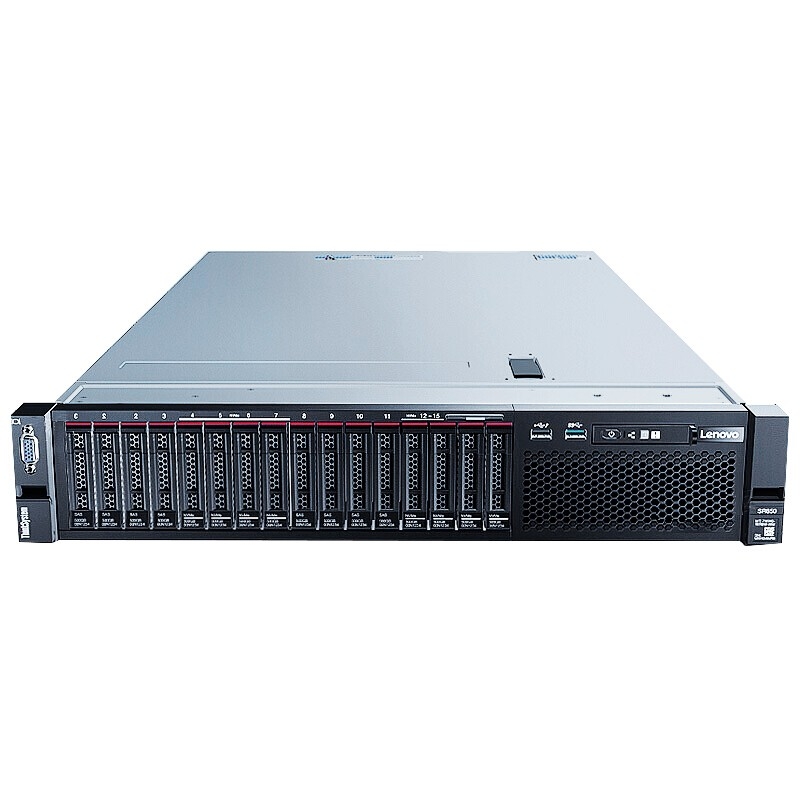 联想（Lenovo）SR850 2U机架服务器（金牌5218*4/8*32G/4*2.4T/R730-8i/16GB